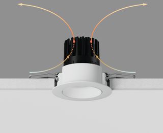 Компактный светильник с эффективным радиатором