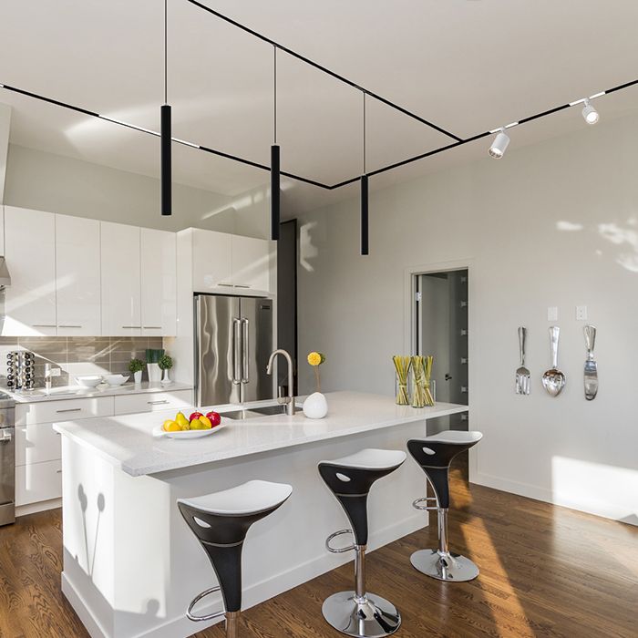 Трековые светильники SY-LINK в интерьере