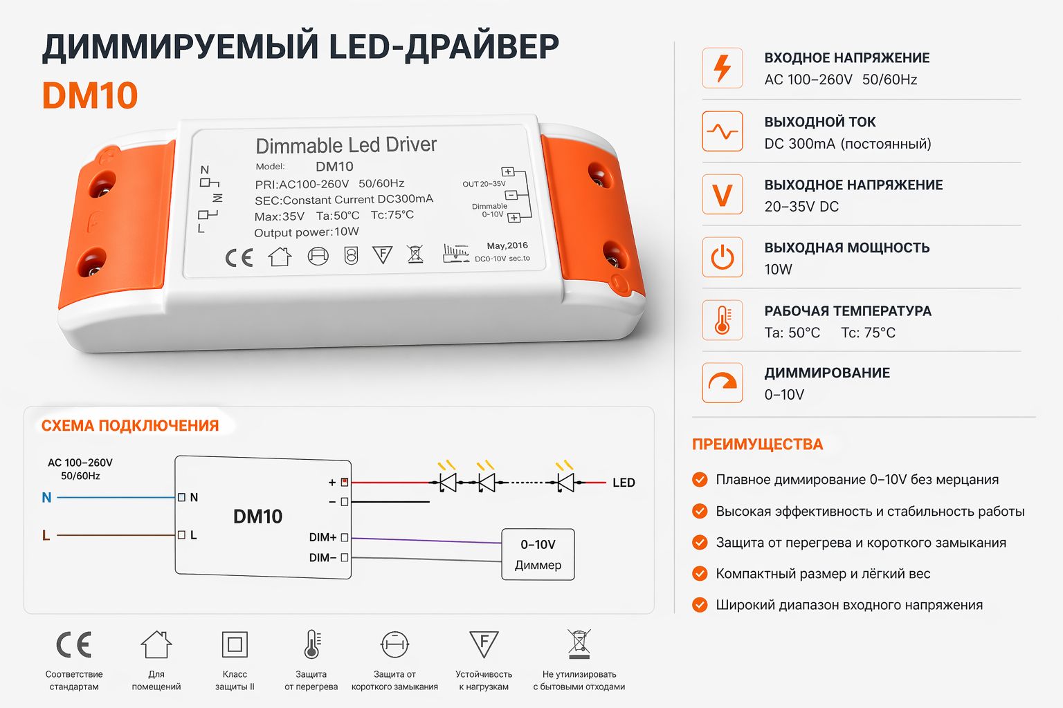 Диммируемый драйвер