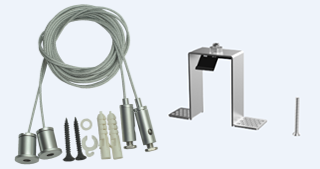 Комплекты крепления для встройки или подвеса