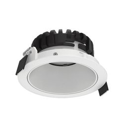 Встраиваемый светильник COMBO 2.0, белая рамка, вид сбоку