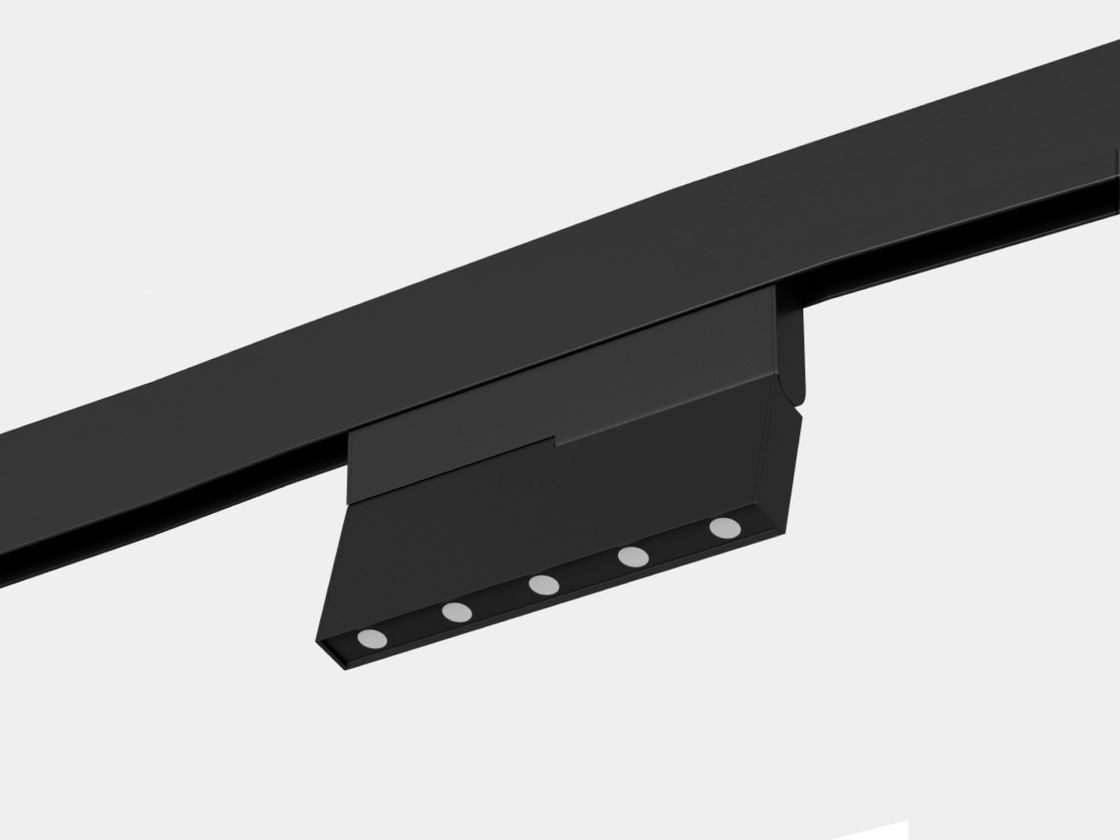 Черный магнитный трековый светильник книжка SY mini