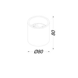 Светильник светодиодный потолочный накладной , серия GW, Белый, 11Вт, IP20, Нейтральный белый (4000К), GW-8701-11-WH-NW