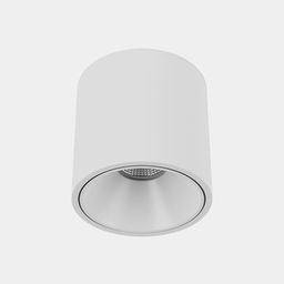 Накладной потолочный светильник белый, вид снизу
