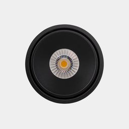 Вид снизу на оптику накладного светильника