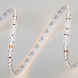 Светящаяся светодиодная лента 24В тёплый белый 3000К