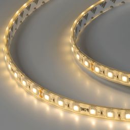 Светодиодная лента 5050, 60 LED/м, 14,4 Вт/м, 24В , IP68, Цвет: Теплый белый, SWG560-24-14.4-WW-68-M