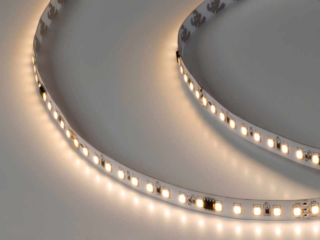 SPI Нейтральный белый 24В IP20 11Вт/м 120 LED/м SMD2835 SWG2120-24-11-NW-SPI-M