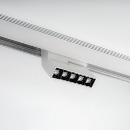 Светильник для трека SY белый, 10 Вт, теплый белый, SY-601253F-10-WH-WW