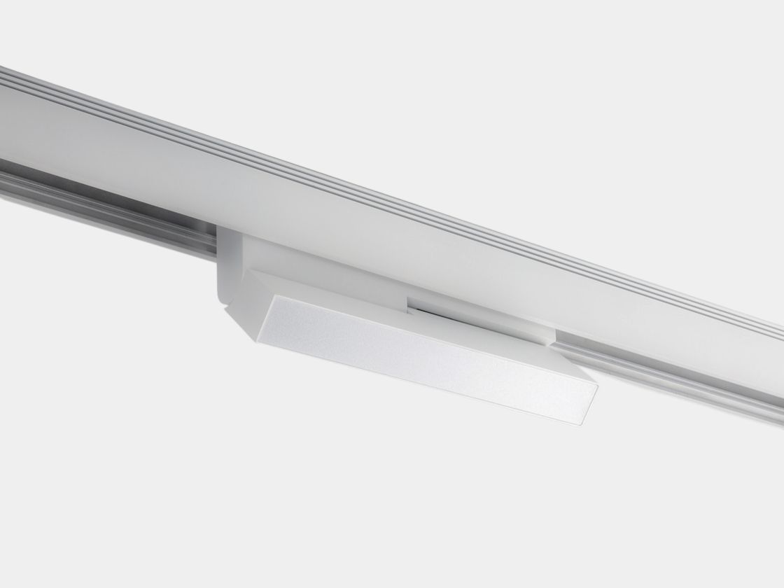 Светильник для трека SY черный, 20Вт, 3000К, SY-601256F-20-WH-WW