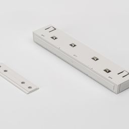 Прямой коннектор SY-LINK 48В белый, вид сверху