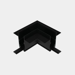 SY-LINK-CNLV-T1-BL, коннектор угловой горизон.для встраиваемого глубокого шинопровода под гипс., чер