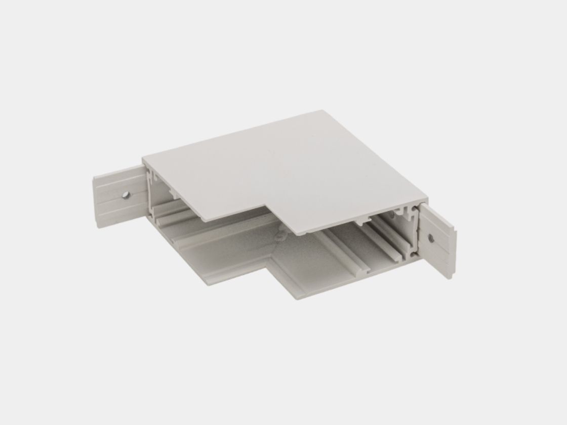 Коннектор угловой внутренний для накладного шинопровода SY-LINK, SY-LINK-INT-S1-WH