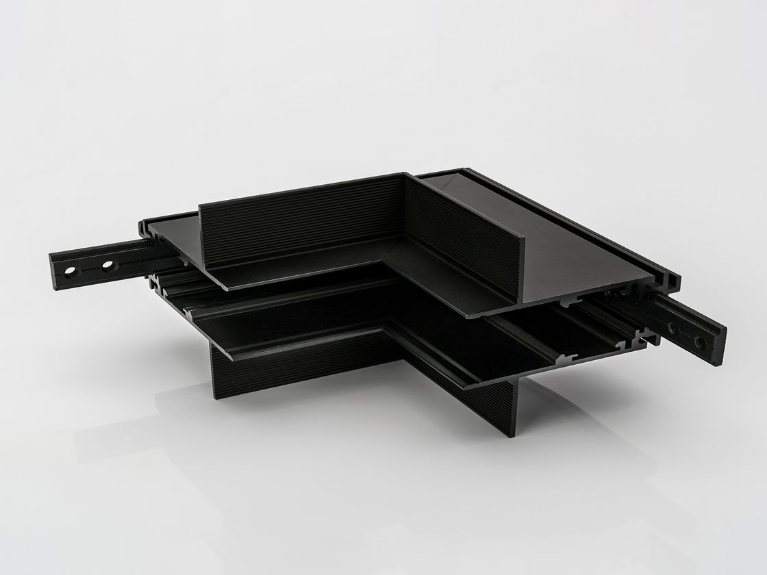 Коннектор угловой внутренний для трека SY-LINK, ракурс сбоку