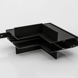 Угловой внутренний коннектор SY-LINK черный, вид сверху