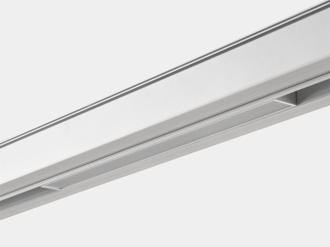 Линейный трековый светильник SY-LINK, белый корпус, матовый рассеиватель