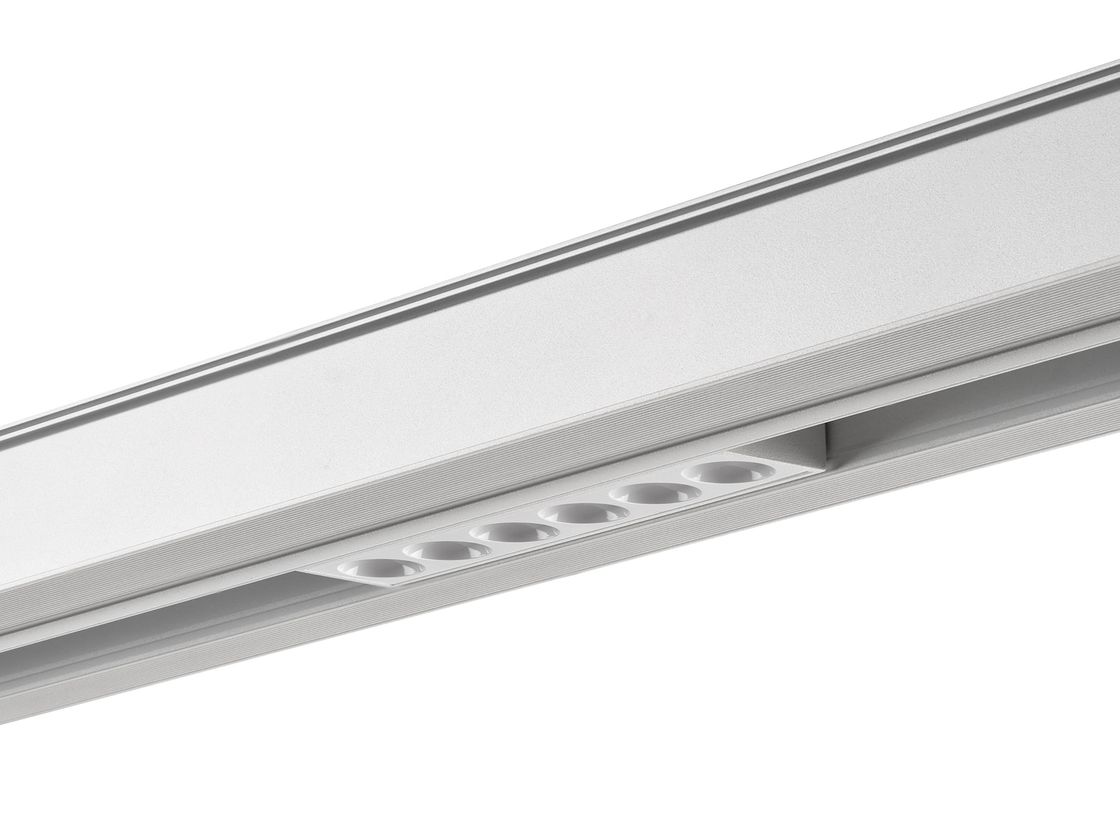 Линейный дарклайт модуль в треке, белый профиль