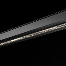 Линейный дарклайт светильник SY-LINK, черный корпус, диоды