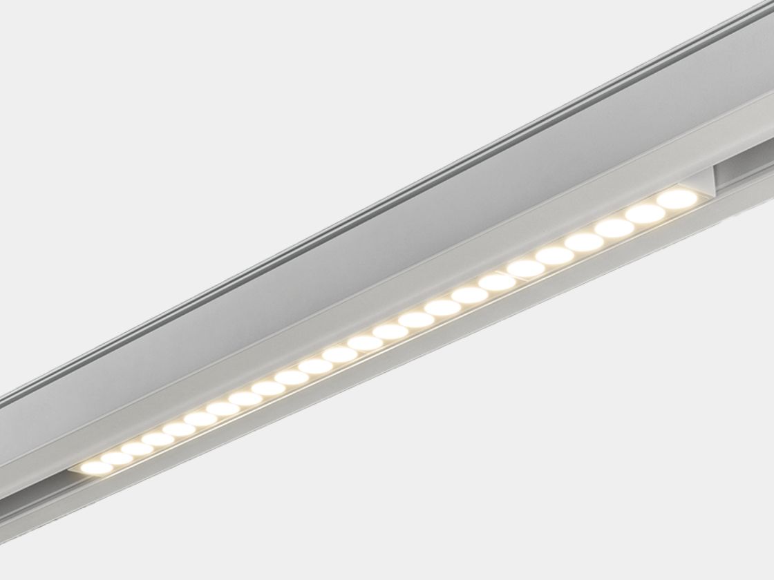 Линейный трековый светильник SY-LINK, белый, теплый свет