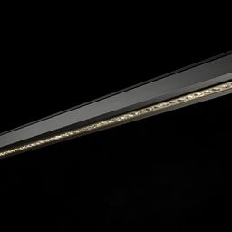 Оптическая часть линейного дарклайт светильника, светодиоды