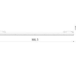 Светильник линейный дарклайт, серия SY-LINK, Черный, 30Вт, IP20, Нейтральный белый (4000К), SY-LINK-870-BL-30-NW