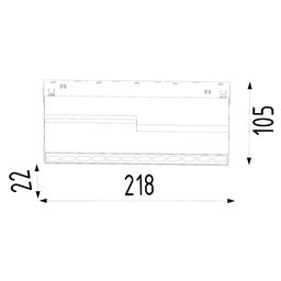Светильник-книжка дарклайт, серия SY-LINK, Белый, 12Вт, IP20, Теплый белый (3000К), SY-LINK-FL-WH-12-WW