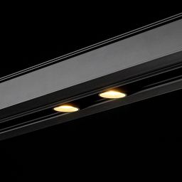 Линейный ячеечный светильник SY-LINK, вид сбоку, включен