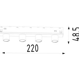 Светильник светодиодный, серия SY-LINK, Белый, 12Вт, IP20, Нейтральный белый (4000К), SY-LINK-CE-WH-12-NW