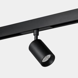 Спот SY-LINK на треке, черный цилиндрический корпус