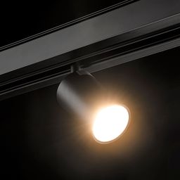 Трековый спот SY-LINK черный, свет теплый 3000К