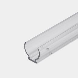 Пластиковый монтажный соединитель 1 м для неоновой ленты 360° D25 MNT-PL-1000