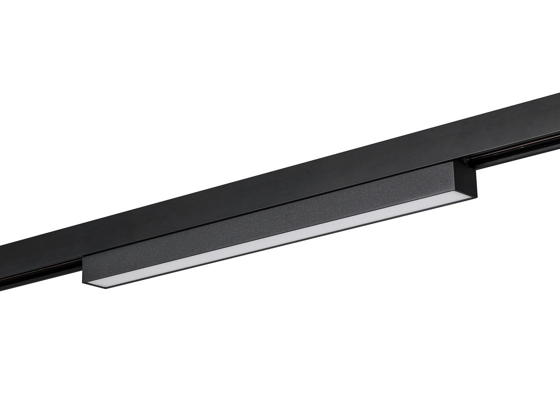 Линейный трековый светильник SY-LINK, черный, вид сбоку