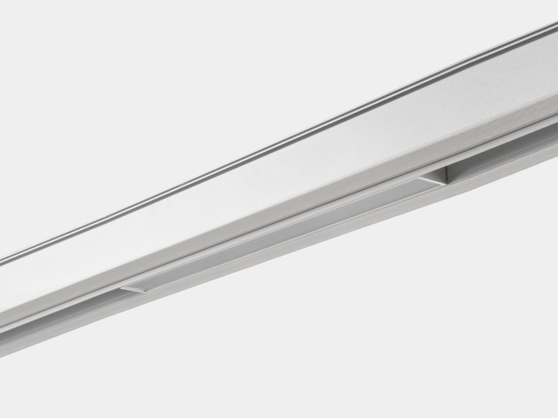 Линейный трековый светильник SY-LINK, белый корпус, матовый рассеиватель