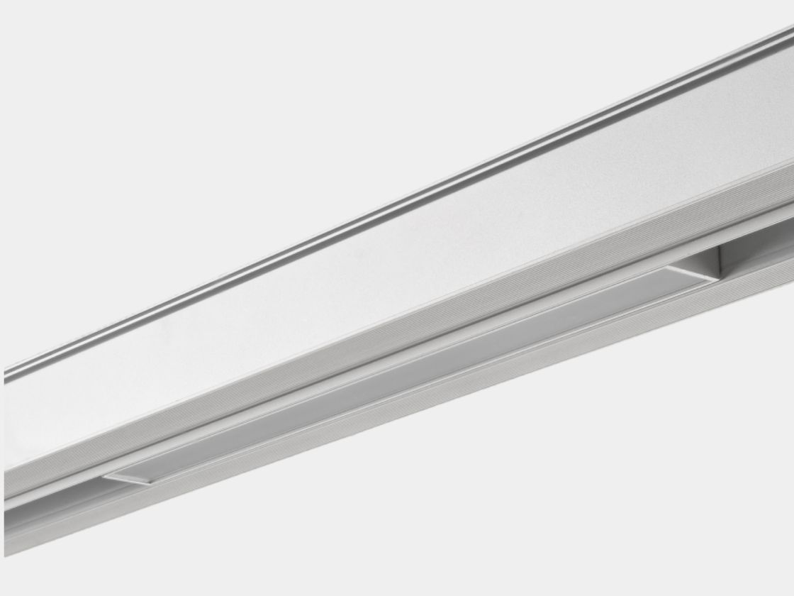 Линейный трековый светильник SY-LINK, белый корпус, матовый рассеиватель