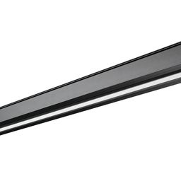 Линейный светильник SY-LINK, черный, матовый рассеиватель, ракурс сбоку