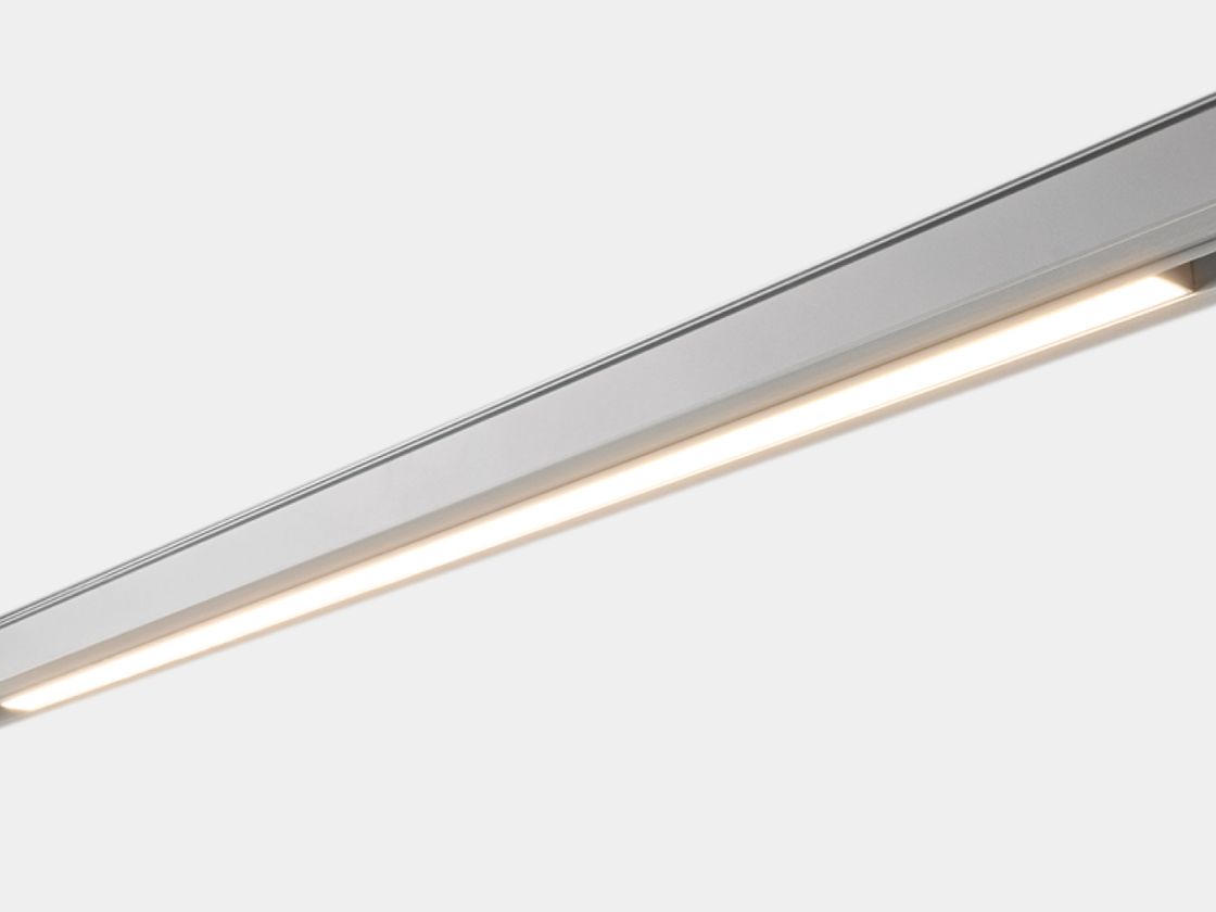 Линейный трековый светильник SY-LINK, белый, матовый рассеиватель