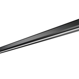 Линейный светильник SY-LINK, черный, вид сбоку на рассеиватель