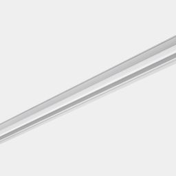 Линейный светильник для трека SY-LINK, белый корпус, вид снизу