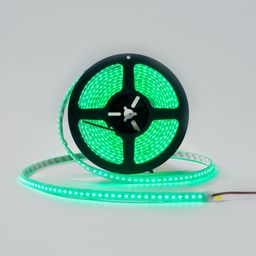 Зеленая светодиодная лента SMD3528 на катушке 5 м