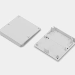 Две заглушки для профиля LS.5050-W, вид сверху