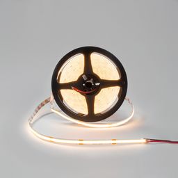 Лента светодиодная 13,5Вт/м SWG-COB480, Открытая (IP20), Теплый белый, 24В, 3М