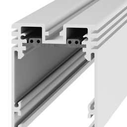 Белый трек SY 24В, профиль в разрезе