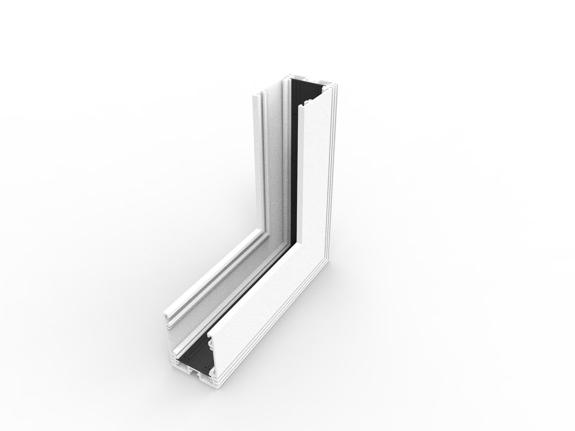 Угловой коннектор накладного трека SY, белый муар