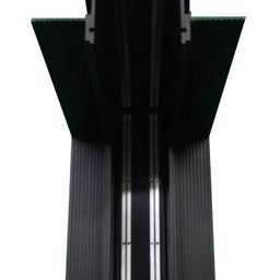 Коннектор угловой настенно-потолочный встраиваемый SY Черный Муар , Серебро, SY-601901-RC-CN-2-BLMR-PCB