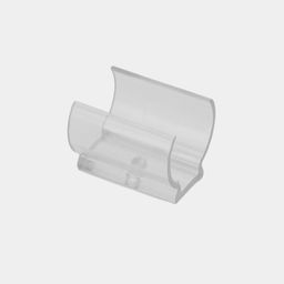 Пластиковая монтажная клипса для неоновой ленты 360° D25 MNT-PL-ST