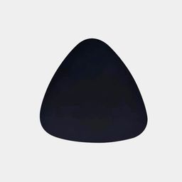 Черный настенный светильник треугольной формы, вид спереди