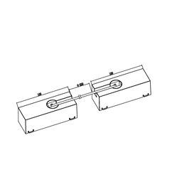 Чертеж углового коннектора SY на проводе