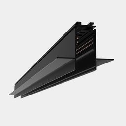 SY-LINK-20T1-2.5-BL, шинопровод встраиваемый глубокий под гипсокартон, 48В, черный, 2,5м