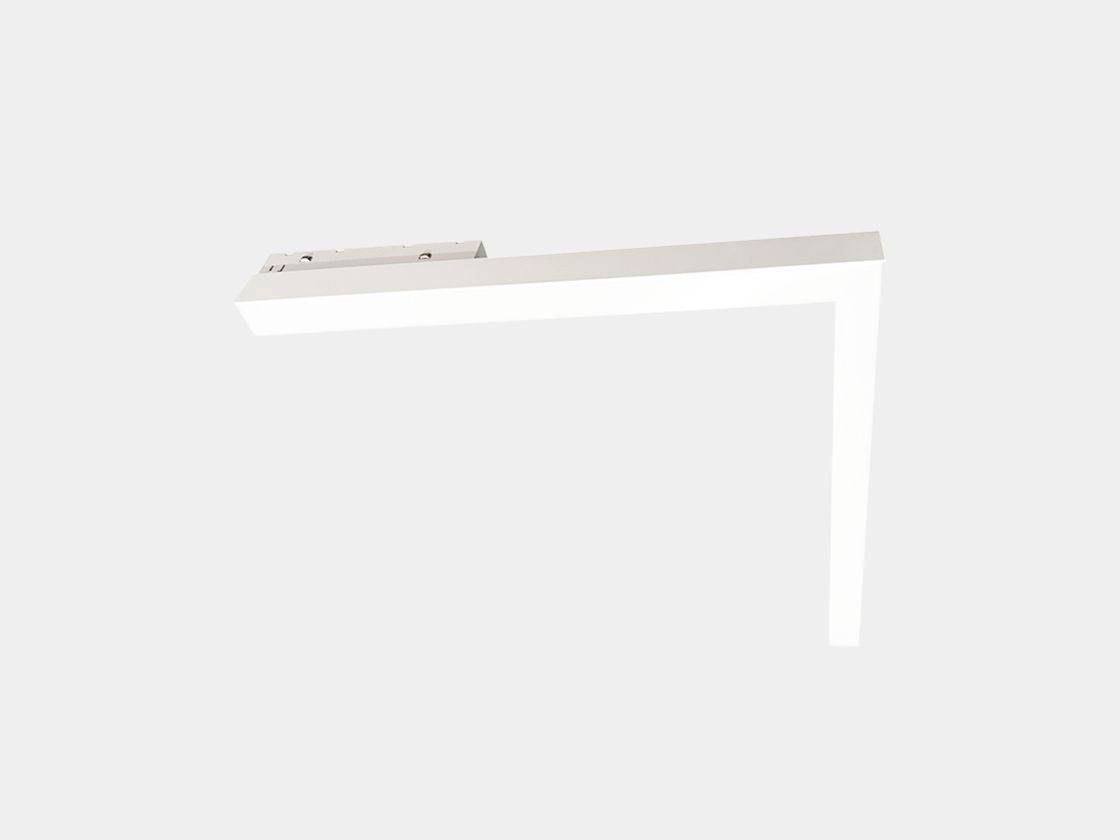 Угловой линейный трековый светильник SY-LINK, белый корпус