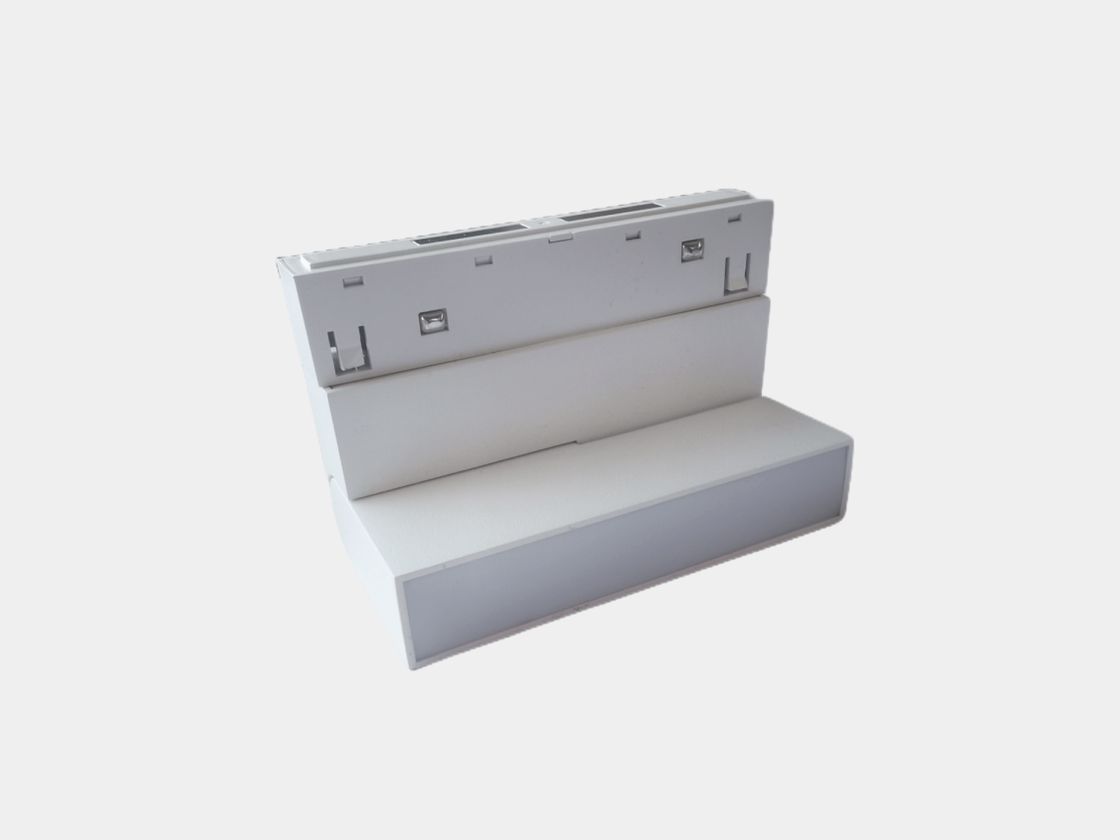 Трековый светильник-книжка SY-LINK белый матовый, вид сзади